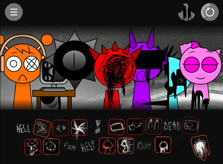 Sprunkilairity Gameplay Screenshot - Horror Mod in Action