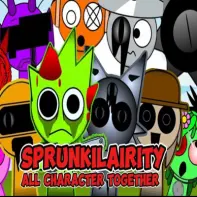 Sprunkilairity Game Logo - Definitive Remastered Edition