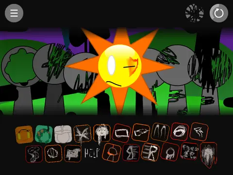 Sprunkilarity Legacy game cover featuring iconic Sprunki characters