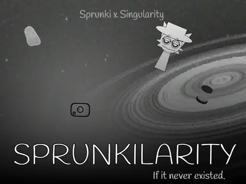 Official Sprunkilarity game logo featuring colorful Sprunki characters