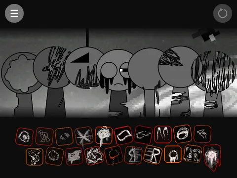 Official Sprunkilarity V2 game logo featuring iconic Sprunki characters