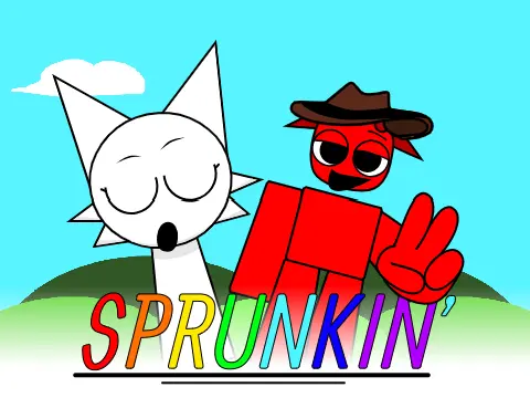 Sprunkin FNF Mod gameplay with custom original characters