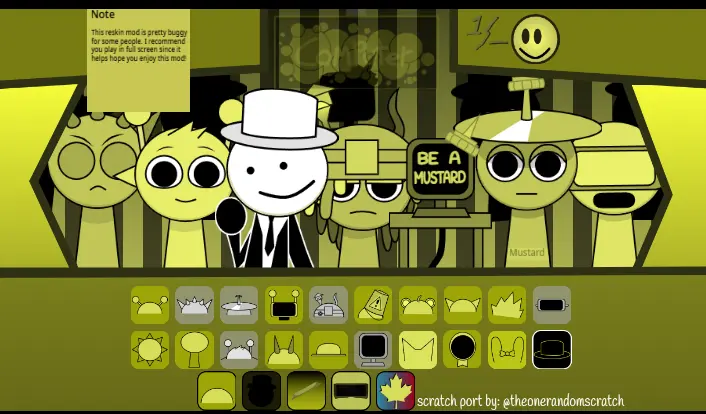 Sprunki Cancelled Update V2 Gameplay Screenshot - New Characters and HD Graphics