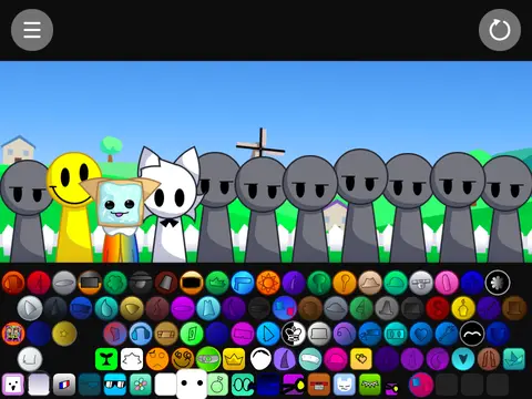 Spruted Remastered Game Cover - Enhanced Sprunki Characters and World