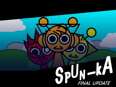 Logo for SpUn-Ka, an original music mixing mod inspired by Sprunki