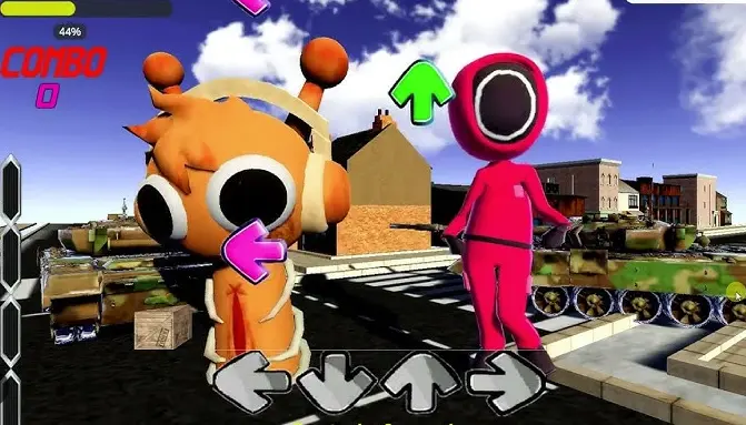 Squid Sprunki Dance Gameplay - Click to Play Squid Sprunki Dance Game Gameplay Screenshot - New Characters and Dance Moves