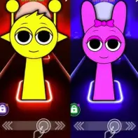 Squid Sprunki Dance Game Logo - Definitive Edition Cover Art