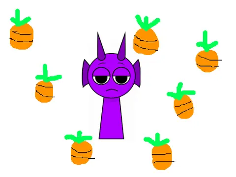 Suddenly Pineapples Sprunki Animated Series Thumbnail