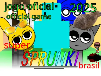 Super Sprunki Brasil Version 1.3 Game Cover - Remastered Horror Edition