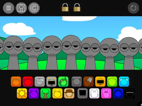 Super Sprunki Pyramixed 0.9 Remix Game Cover