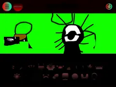 Temu edition Sprunki game with special theme and music creation interface