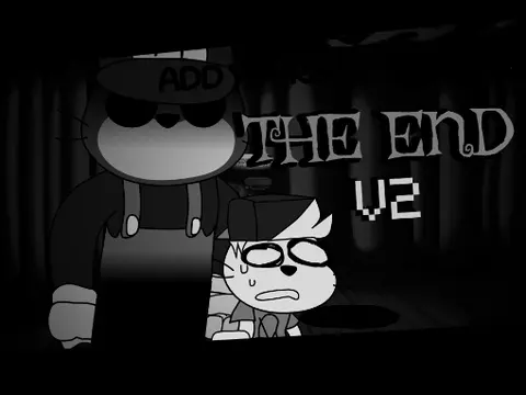 The End Sprunki Mix Friday Night Funkin Mod Game Cover
