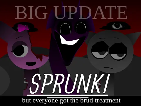 Forsaken Sprunki character with Brud Treatment modifications