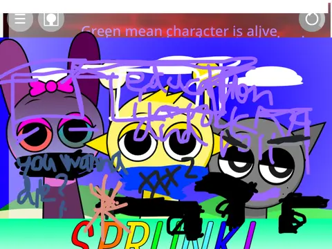 Logo for The Incredibox Sprunki Mod in Funky Jazz