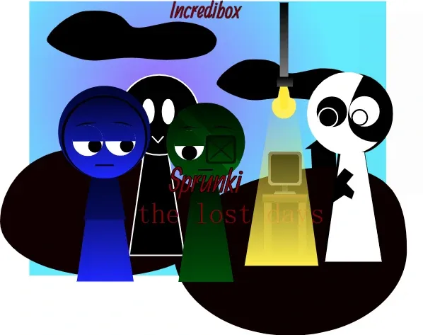 The Lost Day Sprunki Game Cover - Rare Hidden Edition