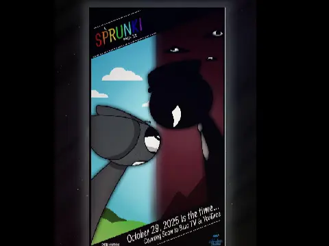 Logo for The Sprunki Scratch Movie Teaser Trailer fan project