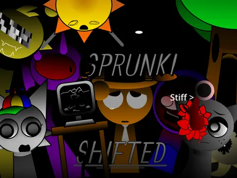 Official logo for The Sprunki Shifted Originator Remix game