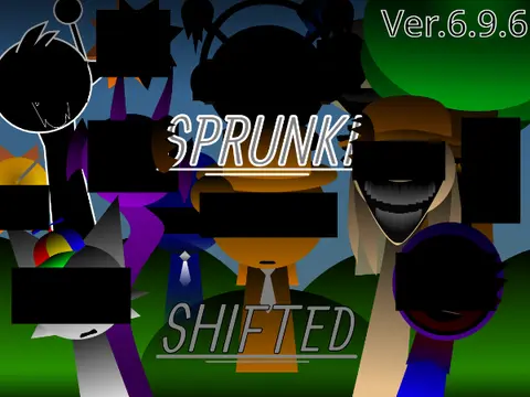 Official logo for The Sprunki Shifted Remeke Ver.6.9.6 game