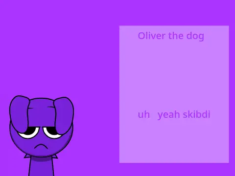 Uh Sprunki OC Lolzz original character design with humorous elements