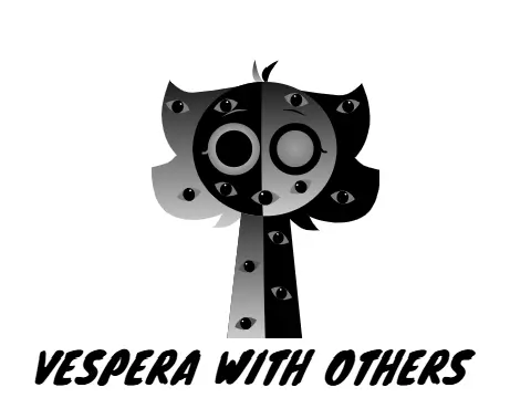 Vespera Sprunki OC character sound interface showing music creation tools