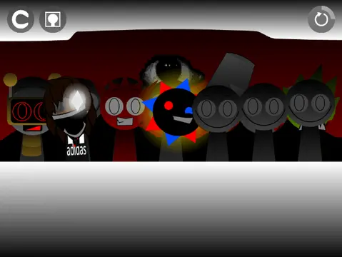 Logo for the Wenda Treatment mod of Incredibox Sprunki featuring the Wenda character