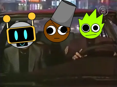 What is Sprunki game cover showing rhythm gameplay interface