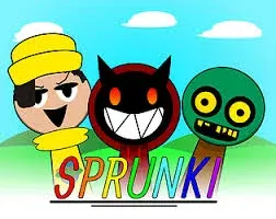 XDemon Sprunki Logo - Dark Sprunki Characters with Demonic Features