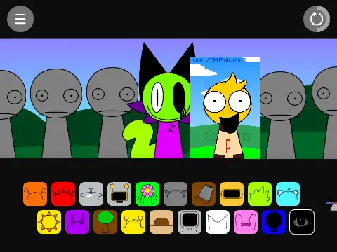 Yet Another Boring Old Sprunki Mod Logo