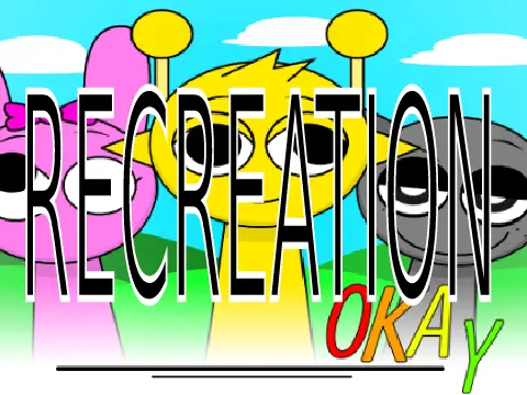 Logo for the Sprunki mod 