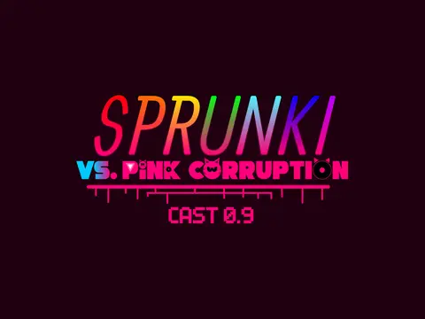 Logo for YT:TPC Sprunki vs Pink Corruption Cast - A colorful music battle game