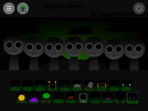 Zombie Infection Sprunki Incredibox Mod Gameplay